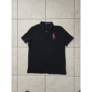Black Ralph Lauren Polo Shirts Big Pony Men’s Size Xl